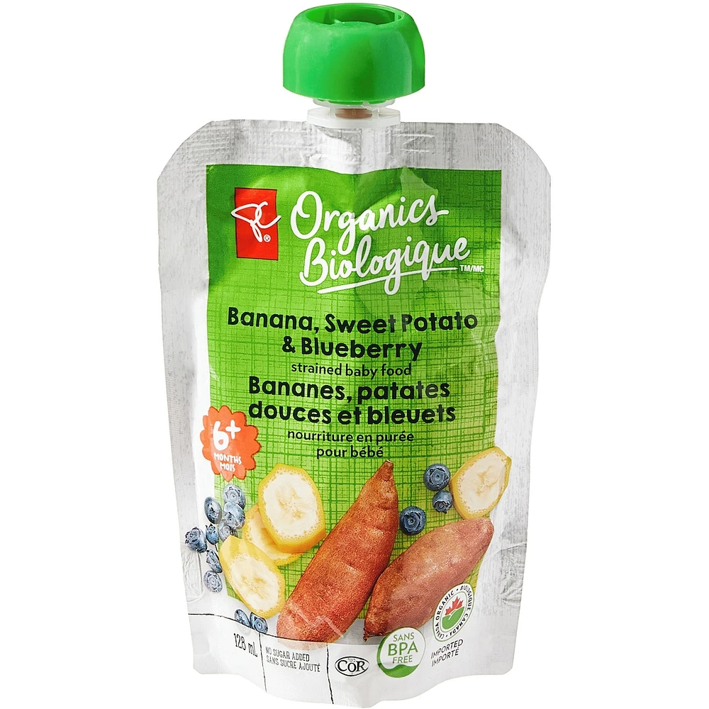 PCO Banana Sweet Potato & Blueberry