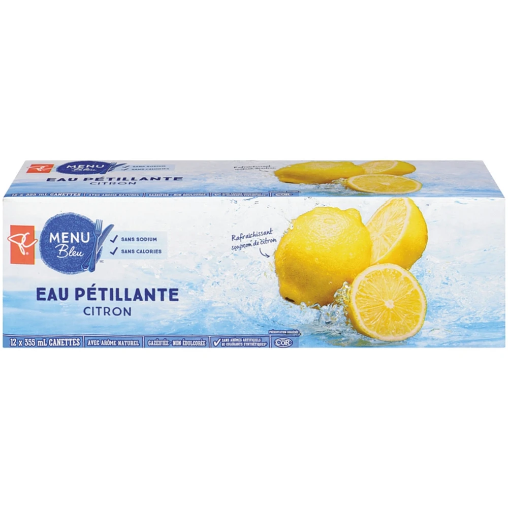 Lemon Sparkling Water (Can)