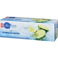 Lime Sparkling Water (Can)