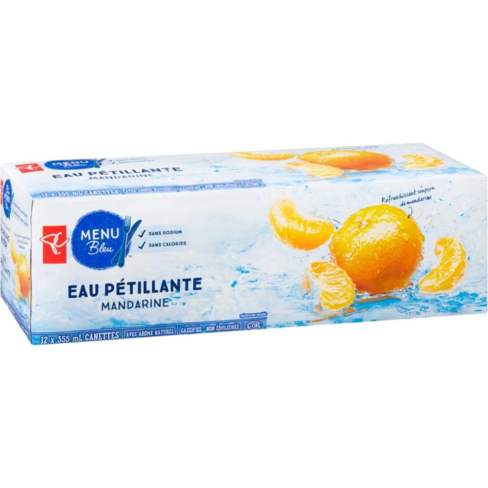 Mandarin Orange Sparkling Water (Can)