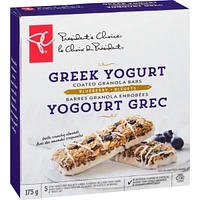 Greek Yogurt Coated & Blueberry Granola Bars