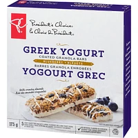 Greek Yogurt Coated & Blueberry Granola Bars
