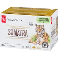 Sumatra Single Origin Dark Roast Single Serve Coffee Pods