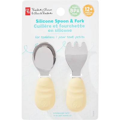 Silicone Spoon & Fork for toddlers