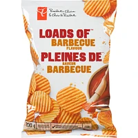 Rippled Potato Chips Loads Of Barbecue Flavour