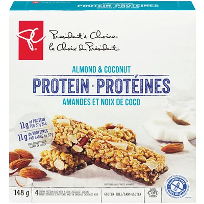 Almond & Coconut Protein Granola Bars