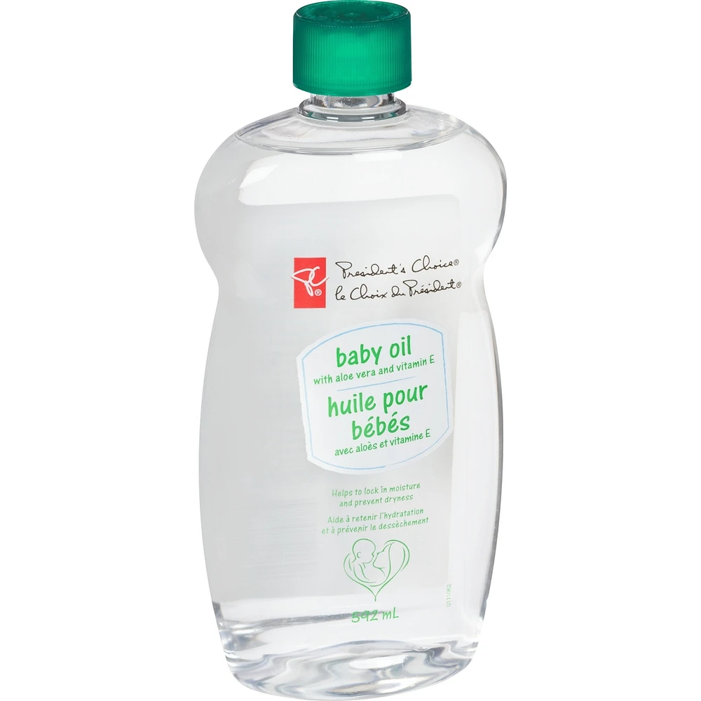 PC Baby Oil Vitamin E & Aloe 592ml