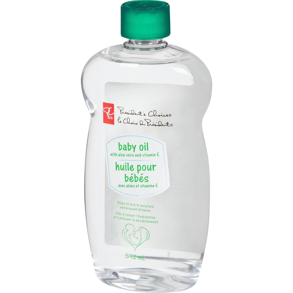 PC Baby Oil Vitamin E & Aloe 592ml