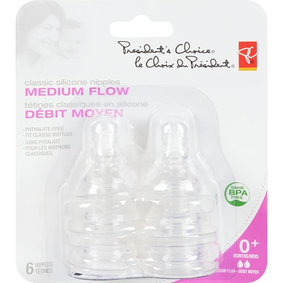 President's Choice Classic Silicone Nipples