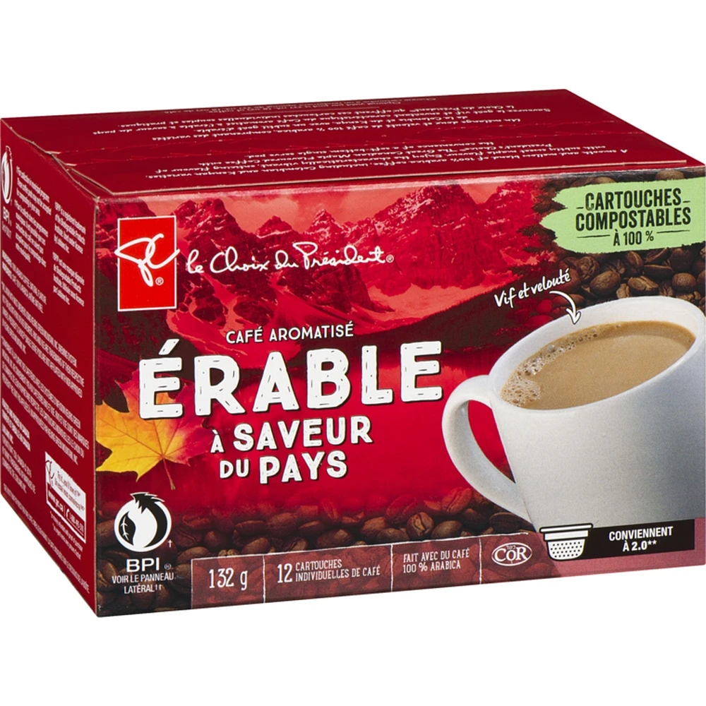 Flavoured Coffee The Great Canadien Maple