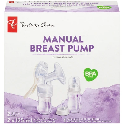 President's Choice Manual Breast Pump