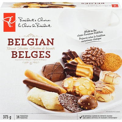 Sélection de biscuits belges