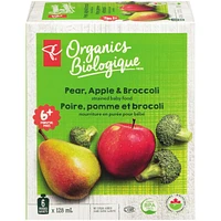 Pear, Apple, Broccoli Pouch
