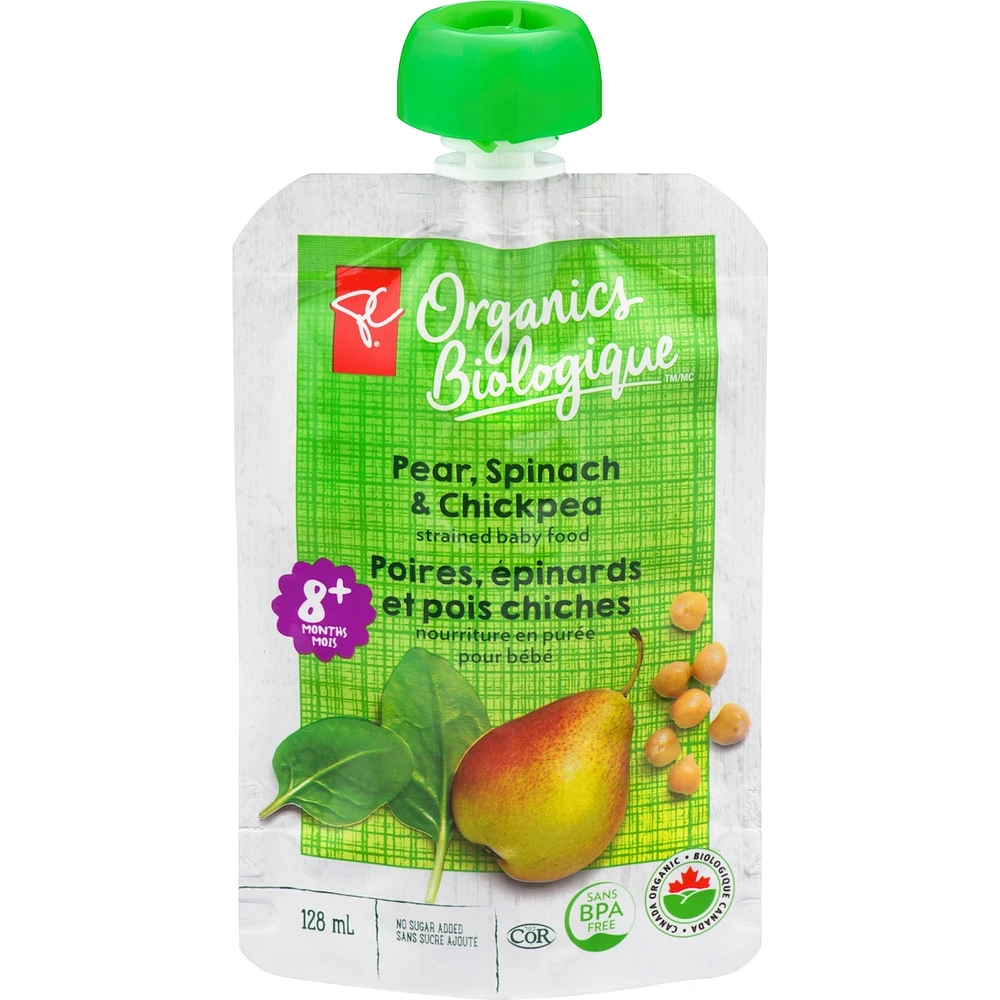 PCO Pear Spinach & Chickpea