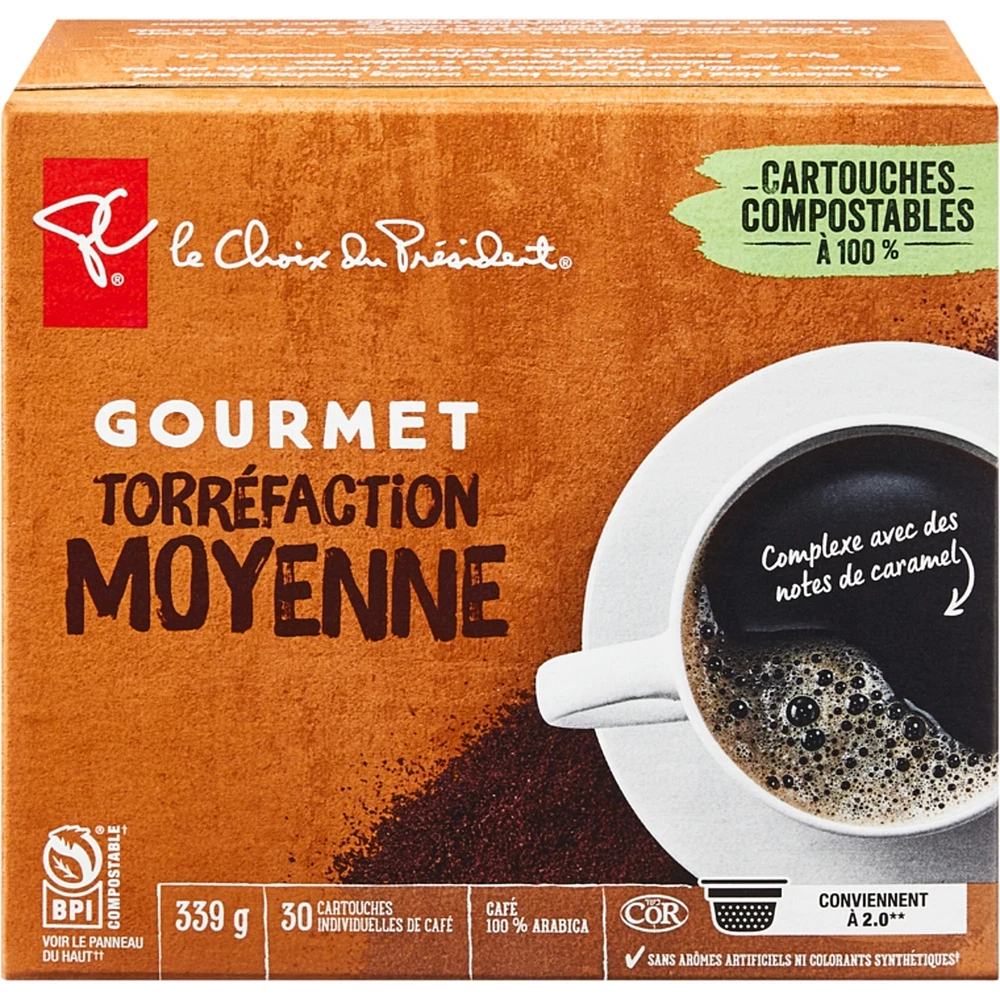 Coffee Gourmet Medium Roast Club Size