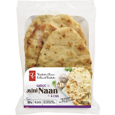 Mini Pains Plats Naan À L’Ail, 4