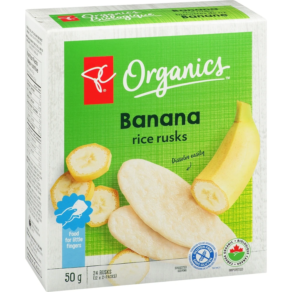 Rice Rusks Banana