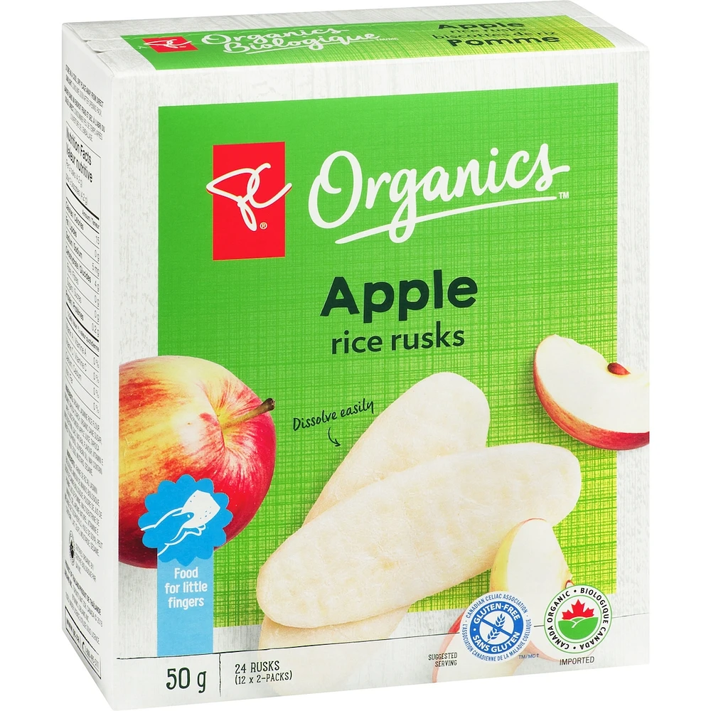 Rice Rusks Apple