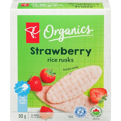 Rice Rusks Strawberry