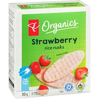 Rice Rusks Strawberry