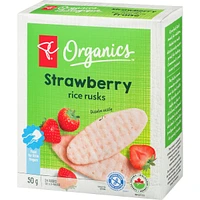 Rice Rusks Strawberry