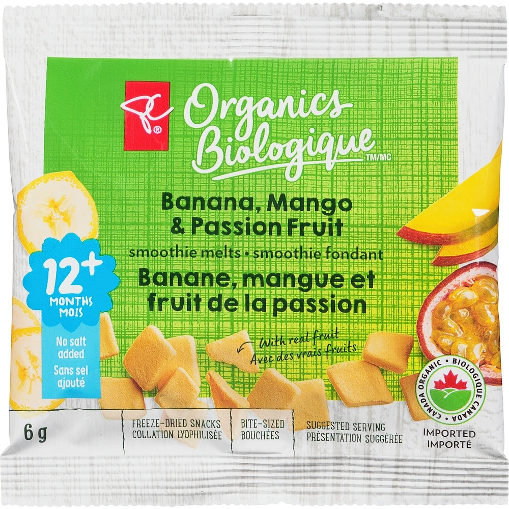 Smoothie Melts Banana Mango & Passion Fruit