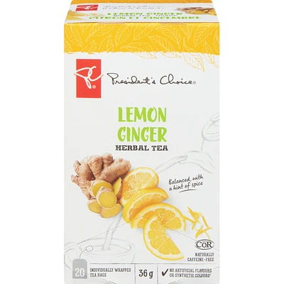 Lemon Ginger Herbal Tea