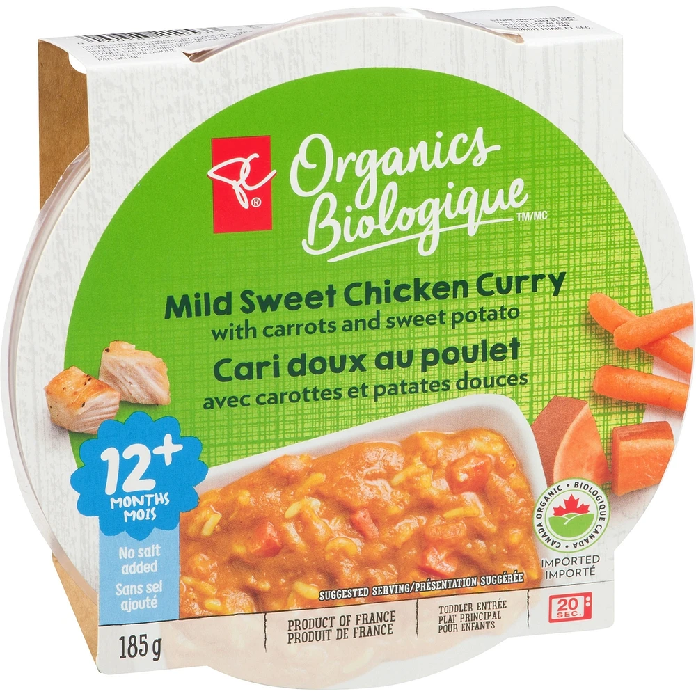 Entrees Mild Sweet Chicken Curry