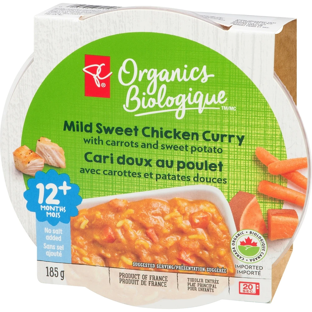 Entrees Mild Sweet Chicken Curry