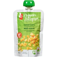 Strained Baby Food Creamed Sweet Corn