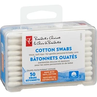 President's Choice Cotton Swabs Travel Pack - 50 count