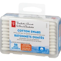 President's Choice Cotton Swabs Travel Pack - 50 count