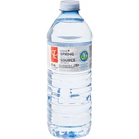Eau de source naturelle, 12 bouteilles