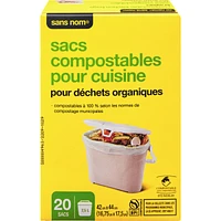 Compostable Kitchen Bags for Organics