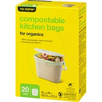 Compostable Kitchen Bags for Organics