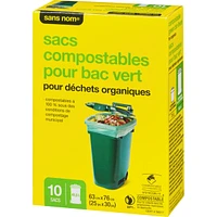 Compostable Green Been Liners For Organics 46.5 L