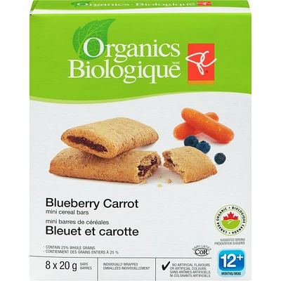 PCO Cereal Bar Blueberry Carrot