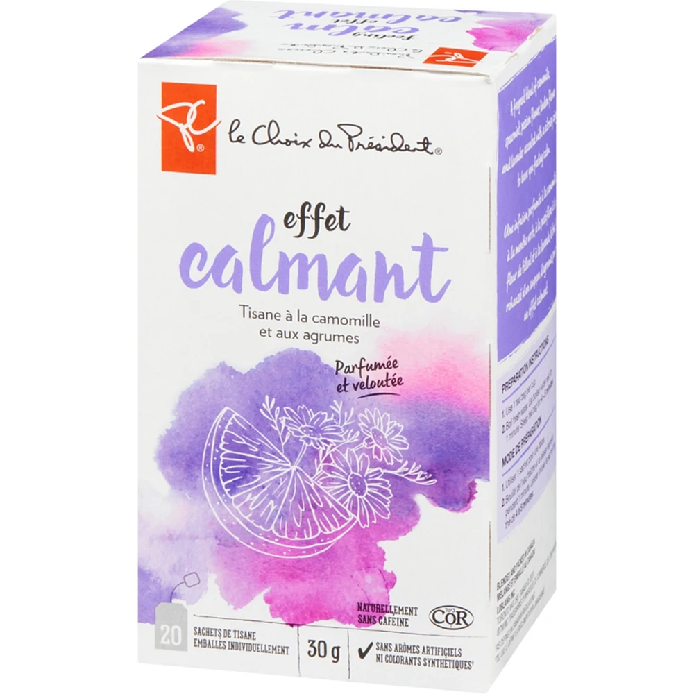 Camomile Citrus Herbal Tea Feeling Calm
