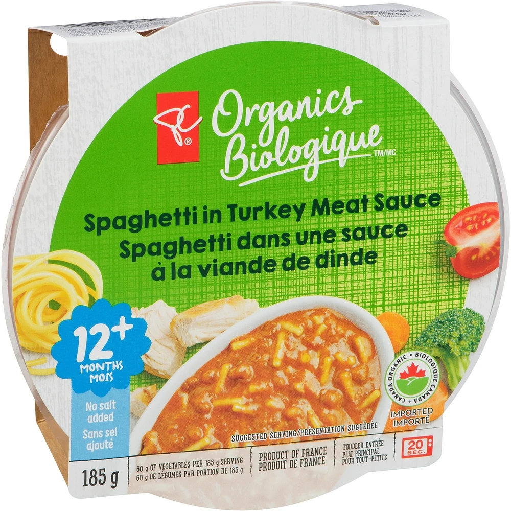 Entrees Spaghetti in Turkey Meat Sauce