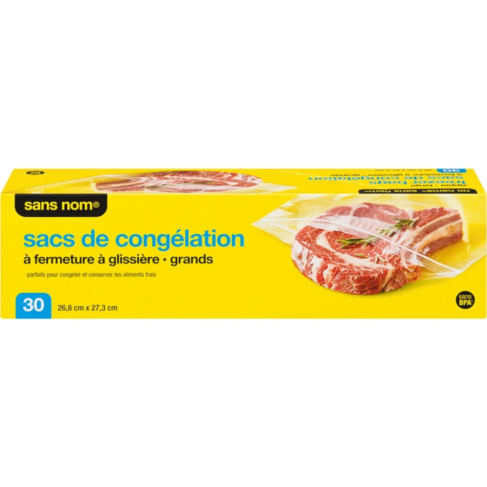 Freezer Bag Zipper Large 26.8 Cm X 27.3 Cm