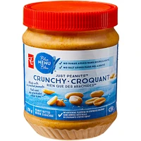 Blue Menu Just Peanuts Crunchy Peanut Butter