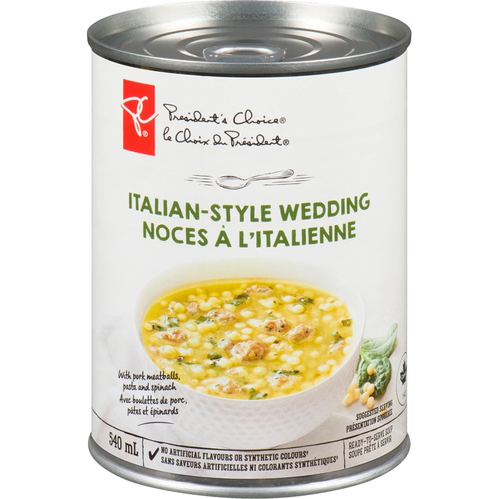 Soupe noces à l'italienne