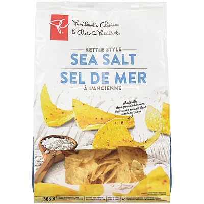 Sea Salt Kettle Cooked Tortilla Chips