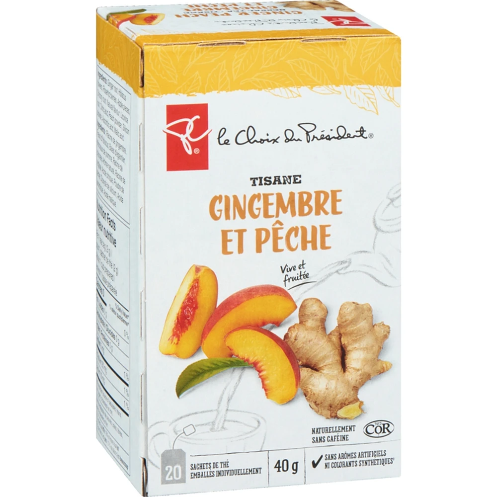 Herbal Tea Ginger Peach