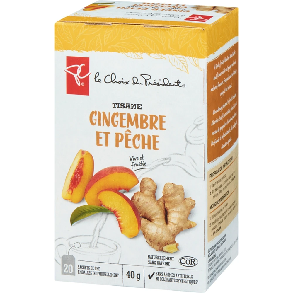 Herbal Tea Ginger Peach
