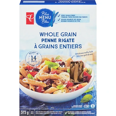 100% Whole Grain Whole Wheat Penne Rigate