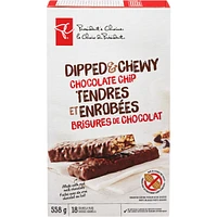Granola Bars Dipped & Chewy Chocolate Chip