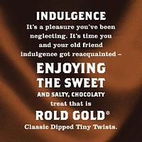 Enrobage classique Mini tortillons bretzels chocolat