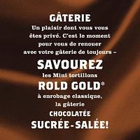Enrobage classique Mini tortillons bretzels chocolat