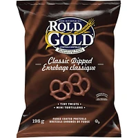 Enrobage classique Mini tortillons bretzels chocolat